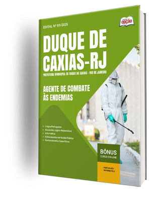 Apostila Prefeitura de Duque de Caxias - RJ 2025 - Agente de Combate às Endemias