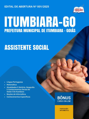 Apostila Prefeitura de Itumbiara - GO 2025 - Assistente Social