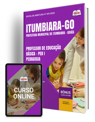 Apostila Prefeitura de Itumbiara - GO 2025 - Professor de Educação Básica - PEB I - Pedagogia