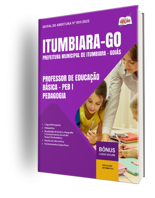 Apostila Prefeitura de Itumbiara - GO 2025 - Professor de Educação Básica - PEB I - Pedagogia