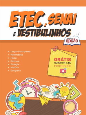 Apostila ETEC, SENAI e Vestibulinhos em PDF