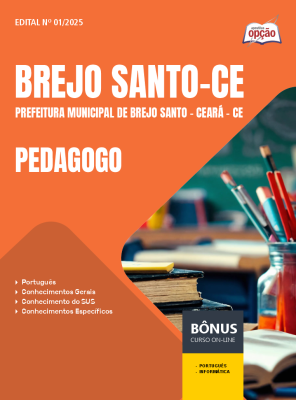 Apostila Prefeitura de Brejo Santo - CE 2025 - Pedagogo