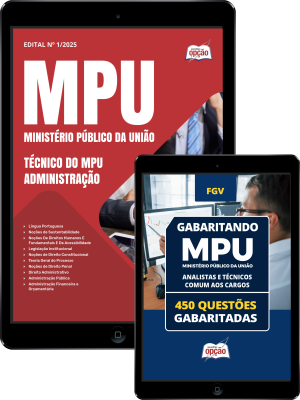 Combo MPU Técnico do MPU - Administração