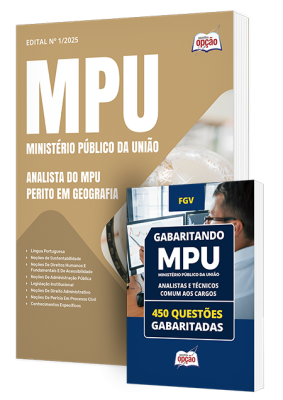 Combo MPU - Analista do MPU - Perito em Geografia