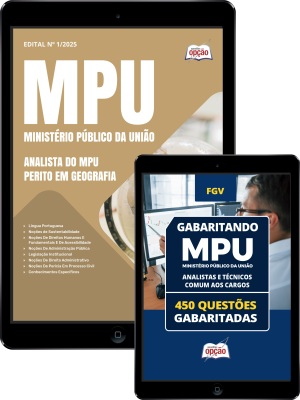 Combo MPU Analista do MPU - Perito em Geografia