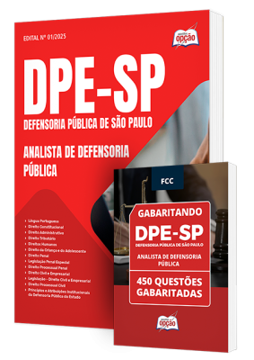 Combo DPE-SP - Analista de Defensoria Pública