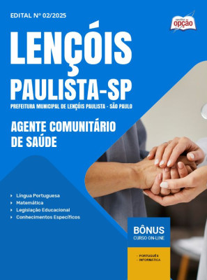 Apostila Prefeitura de Lençóis Paulista - SP 2025 - Agente Comunitário de Saúde