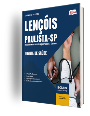 Apostila Prefeitura de Lençóis Paulista - SP 2025 - Agente de Saúde