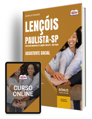 Apostila Prefeitura de Lençóis Paulista - SP 2025 - Assistente Social