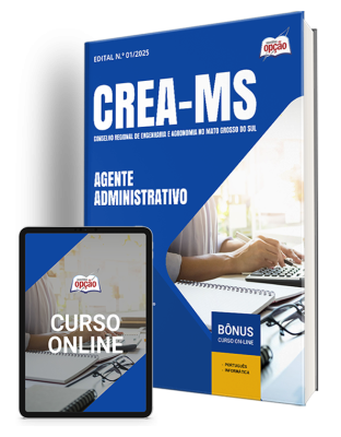 Apostila CREA-MS 2025 - Agente Administrativo