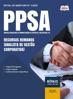 Apostila PPSA 2025 - Recursos Humanos (Analista de Gestão Corporativa)