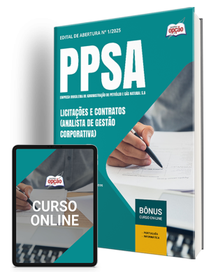 Apostila PPSA 2025 - Licitações e Contratos (Analista de Gestão Corporativa)