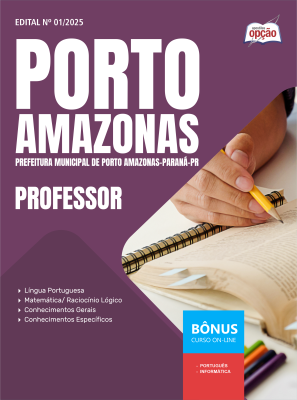 Apostila Prefeitura de Porto Amazonas - PR 2025 - Professor