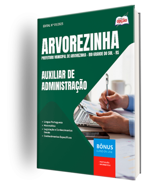 Apostila Prefeitura de Arvorezinha - RS 2025 - Auxiliar de Administração