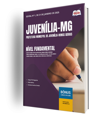 Apostila Prefeitura de Juvenília - MG 2025 - Nível Fundamental