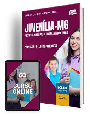 Apostila Prefeitura de Juvenília - MG 2025 - Professor P2 - Língua Portuguesa