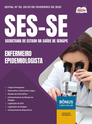 Apostila SES-SE 2025 - Enfermeiro Epidemiologista