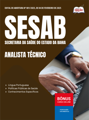 Apostila SESAB Temporários 2025 - Analista Técnico