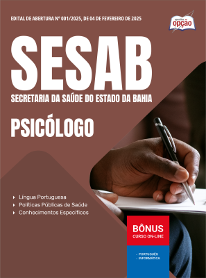 Apostila SESAB Temporários em PDF - Psicólogo 2025