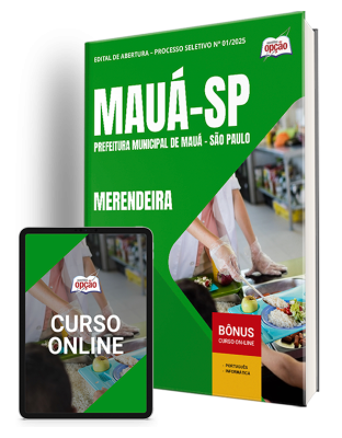 Apostila Prefeitura de Mauá - SP 2025 - Merendeira