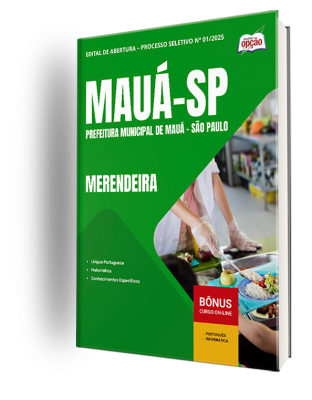 Apostila Prefeitura de Mauá - SP 2025 - Merendeira