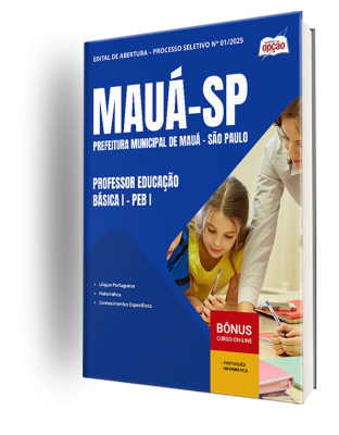 Apostila Prefeitura de Mauá - SP 2025 - Professor Educação Básica I - PEB I