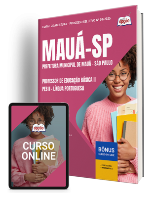 Apostila Prefeitura de Mauá - SP 2025 - Professor de Educação Básica II - PEB II - Língua Portuguesa