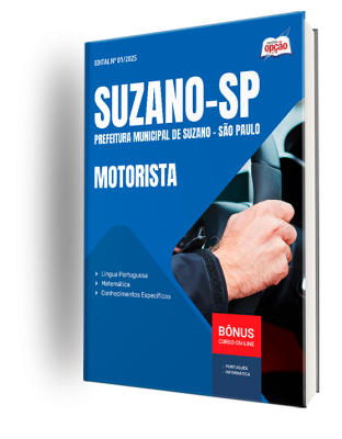 Apostila Prefeitura de Suzano - SP 2025 - Motorista