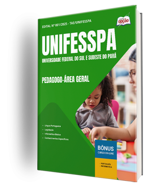 Apostila UNIFESSPA 2025 - Pedagogo - Área Geral