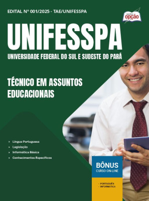 Apostila UNIFESSPA 2025 - Técnico em Assuntos Educacionais