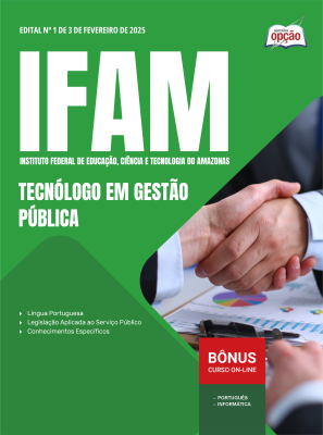 Apostila IFAM 2025 - Tecnólogo em Gestão Pública