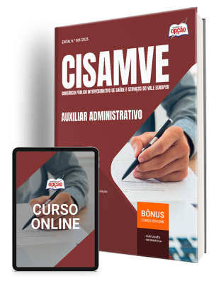 Apostila CISAMVE 2025 - Auxiliar Administrativo