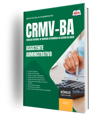 Apostila CRMV-BA 2025 - Assistente Administrativo