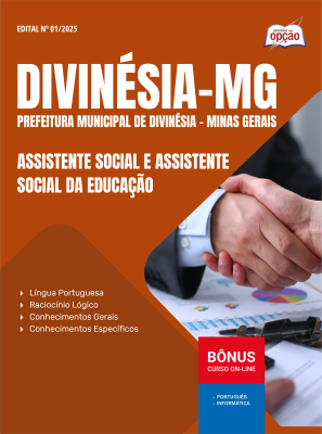 Apostila Prefeitura de Divinésia - MG em PDF - Assistente Social e Assistente Social da Educação 2025