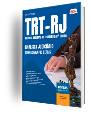 Apostila TRT-RJ 2025 - Analista Judiciário - Conhecimentos Gerais