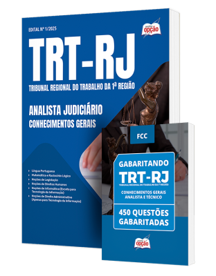 Combo TRT-RJ - Analista Judiciário - Conhecimentos Gerais