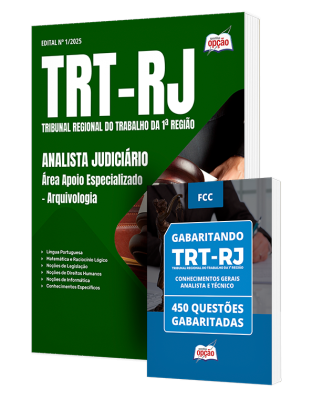 Combo TRT-RJ - Analista Judiciário - Área Apoio Especializado - Arquivologia