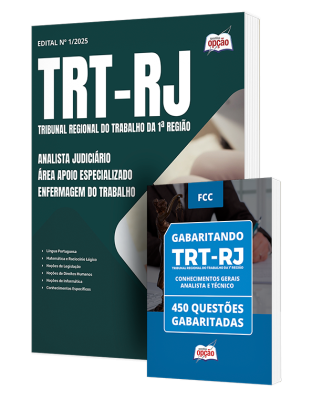 Combo TRT-RJ - Analista Judiciário - Área Apoio Especializado - Enfermagem do Trabalho