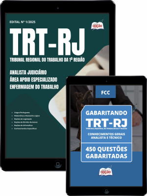 Combo TRT-RJ - Analista Judiciário - Área Apoio Especializado - Enfermagem do Trabalho