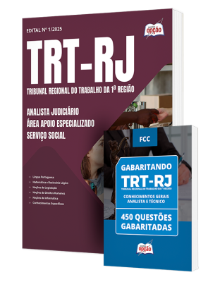 Combo TRT-RJ - Analista Judiciário - Área Apoio Especializado - Serviço Social