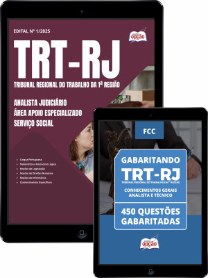 Combo TRT-RJ - Analista Judiciário - Área Apoio Especializado - Serviço Social