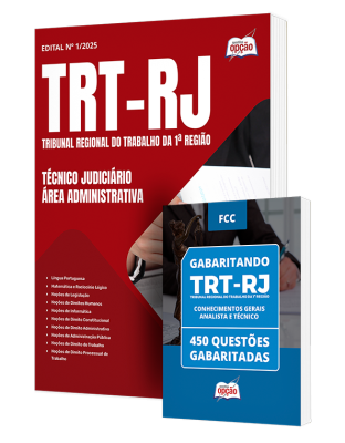 Combo TRT-RJ - Técnico Judiciário - Área Administrativa