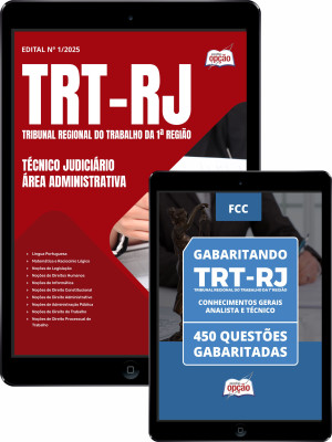 Combo TRT-RJ - Técnico Judiciário - Área Administrativa