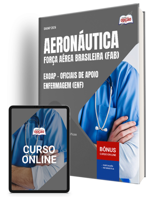 Apostila Aeronáutica do Brasil 2025 - EAOAP - Oficiais de Apoio - Enfermagem (ENF)