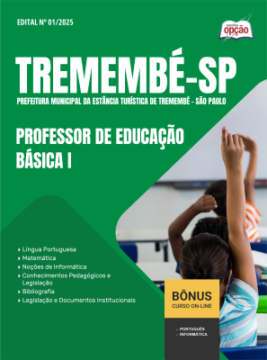 Apostila Prefeitura de Tremembé - SP 2025 - Professor de Educação Básica I