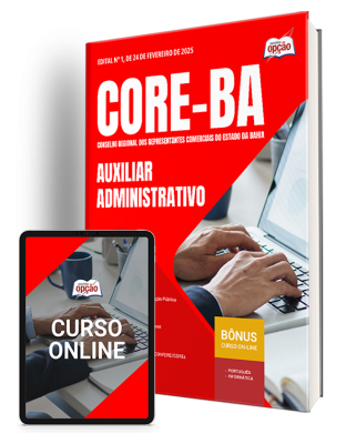 Apostila CORE-BA 2025 - Auxiliar Administrativo