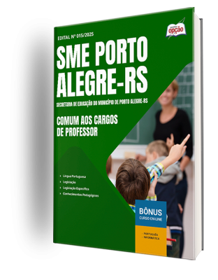 Apostila SME Porto Alegre 2025 - Comum aos Cargos de Professor