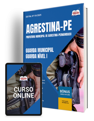 Apostila Prefeitura de Agrestina - PE 2025 - Guarda Municipal - Guarda Nível I