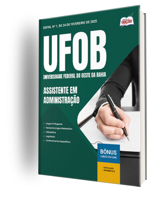 Apostila UFOB 2025 - Assistente em Administração