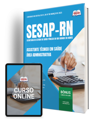 Apostila SESAP-RN 2025 - Assistente Técnico em Saúde - Área: Administrativa